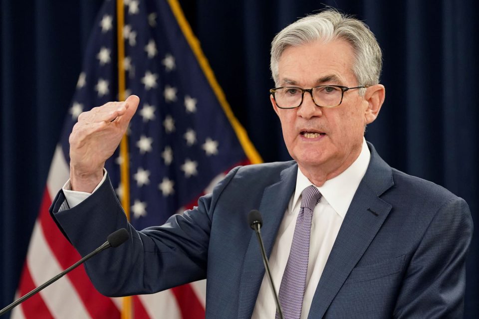 US stocks whipsawed overnight after Fed Chair Powell's remarks